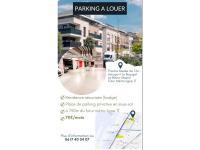 Place de parking résidence sécurisée proche aéroport du Bourget (futur Métro ligne 17)