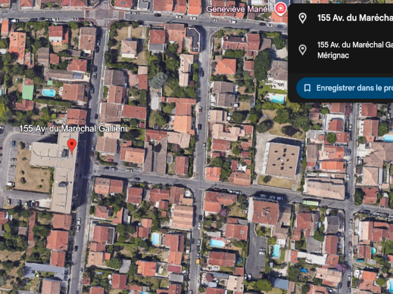 Location Parking privé (extérieur) Mérignac 33700